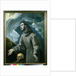 Saint Francis of Assisi Receiving The Stigmata, 1580 by El Greco