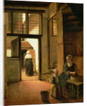 Interior of a Dutch House by Pieter de Hooch