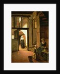 Interior of a Dutch House by Pieter de Hooch