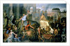 The Triumph of Alexander, or the Entrance of Alexander into Babylon, c.1673 by Charles Le Brun