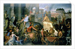 The Triumph of Alexander, or the Entrance of Alexander into Babylon, c.1673 by Charles Le Brun