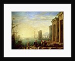 Morning at the Port, 1640 by Claude Lorrain