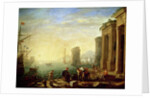 Morning at the Port, 1640 by Claude Lorrain