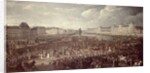 The Procession of Louis XIV across the Pont Neuf by Adam Frans van der Meulen