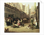 The Arrival of a Stage Coach at the Terminus by Louis Leopold Boilly