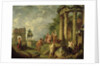 Peasants Amongst Roman Ruins, 1743 by Giovanni Paolo Pannini or Panini