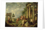 Peasants Amongst Roman Ruins, 1743 by Giovanni Paolo Pannini or Panini
