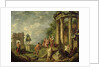 Peasants Amongst Roman Ruins, 1743 by Giovanni Paolo Pannini or Panini