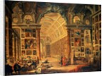 Interior View of The Colonna Gallery, Rome by Giovanni Paolo Pannini or Panini