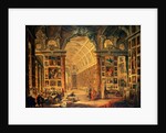 Interior View of The Colonna Gallery, Rome by Giovanni Paolo Pannini or Panini