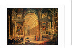 Interior View of The Colonna Gallery, Rome by Giovanni Paolo Pannini or Panini