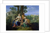 The Holy Family with SS. John, Elizabeth and the Infant John the Baptist by Nicolas Poussin