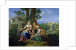The Holy Family with SS. John, Elizabeth and the Infant John the Baptist by Nicolas Poussin