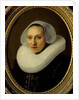 Portrait of Cornelia Pronck, Wife of Albert Cuyper, at the age of 33, 1633 by Rembrandt Harmensz. van Rijn