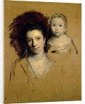 Georgiana, Countess Spencer and her Daughter Lady Georgiana, Afterwards Duchess of Devonshire, 1759 by Joshua Reynolds