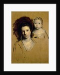 Georgiana, Countess Spencer and her Daughter Lady Georgiana, Afterwards Duchess of Devonshire, 1759 by Joshua Reynolds