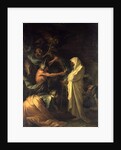 The Spirit of Samuel appearing to Saul at the house of the Witch of Endor, 1668 by Salvator Rosa