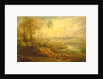 Landscape with a Birdcatcher by Peter Paul Rubens