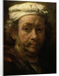 Portrait of the Artist at His Easel by Rembrandt Harmensz. van Rijn