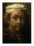 Portrait of the Artist at His Easel by Rembrandt Harmensz. van Rijn