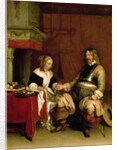 The Gentleman Soldier by Gerard ter Borch or Terborch