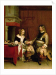 The Gentleman Soldier by Gerard ter Borch or Terborch