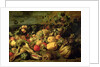 Still Life of Fruits and Vegetables by Frans Snyders or Snijders
