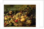 Still Life of Fruits and Vegetables by Frans Snyders or Snijders