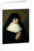 Portrait of Catherine de Montholon, founder of the Ursuline Order at Dijon by Jean Tassel
