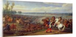 The Crossing of the Rhine, 12th June 1672 by Adam Frans van der Meulen
