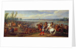 The Crossing of the Rhine, 12th June 1672 by Adam Frans van der Meulen