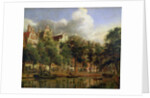 The Herengracht, Amsterdam by Jan van der Heyden