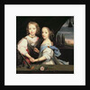 Portrait of Winston and Arabella Churchill, children of Sir Winston Churchill by Peter Lely