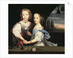 Portrait of Winston and Arabella Churchill, children of Sir Winston Churchill by Peter Lely