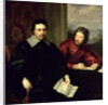 Portrait of Thomas Wentworth, Earl of Strafford and his Secretary, Sir Philip Mainwaring c.1634 by Anthony van Dyck