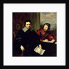 Portrait of Thomas Wentworth, Earl of Strafford and his Secretary, Sir Philip Mainwaring c.1634 by Anthony van Dyck