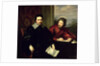 Portrait of Thomas Wentworth, Earl of Strafford and his Secretary, Sir Philip Mainwaring c.1634 by Anthony van Dyck