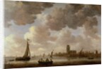 View of Dordrecht Downstream from the Grote Kerk, 1647 by Jan Josephsz van Goyen