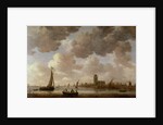 View of Dordrecht Downstream from the Grote Kerk, 1647 by Jan Josephsz van Goyen