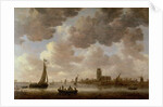 View of Dordrecht Downstream from the Grote Kerk, 1647 by Jan Josephsz van Goyen