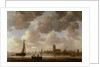 View of Dordrecht Downstream from the Grote Kerk, 1647 by Jan Josephsz van Goyen