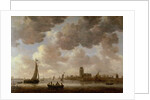 View of Dordrecht Downstream from the Grote Kerk, 1647 by Jan Josephsz van Goyen