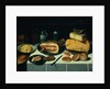 Still Life with a Ham by Floris van Schooten