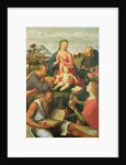 Madonna and Child with SS. Peter, Jerome and Mary Magdalene with a Bishop, 1500 by Alvise Vivarini