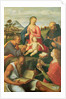 Madonna and Child with SS. Peter, Jerome and Mary Magdalene with a Bishop, 1500 by Alvise Vivarini