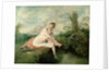 The Bath of Diana by Jean Antoine Watteau