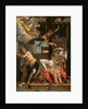 Jupiter and Danae by Joachim Wtewael or Utewael or Wyewael