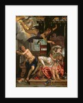 Jupiter and Danae by Joachim Wtewael or Utewael or Wyewael