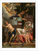 Jupiter and Danae by Joachim Wtewael or Utewael or Wyewael