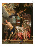 Jupiter and Danae by Joachim Wtewael or Utewael or Wyewael